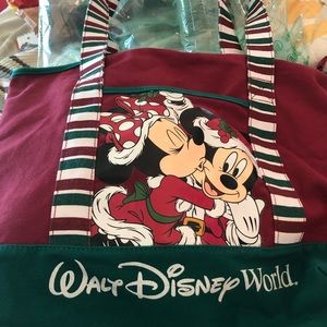 Disney Parks Walt Disney World Christmas Tote Bag